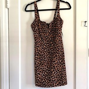 NWT Likely Cheetah Mini Dress